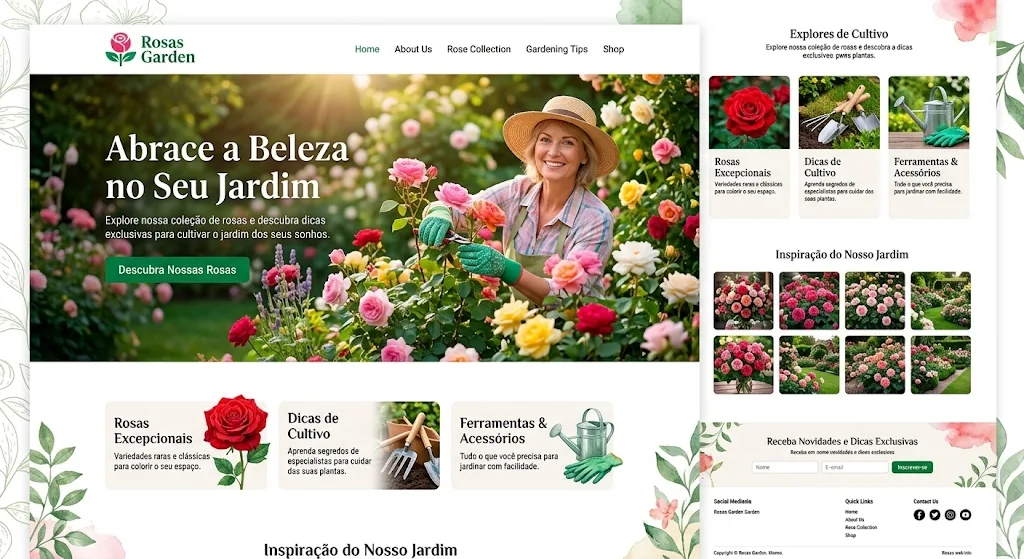 Site Rosas Garden